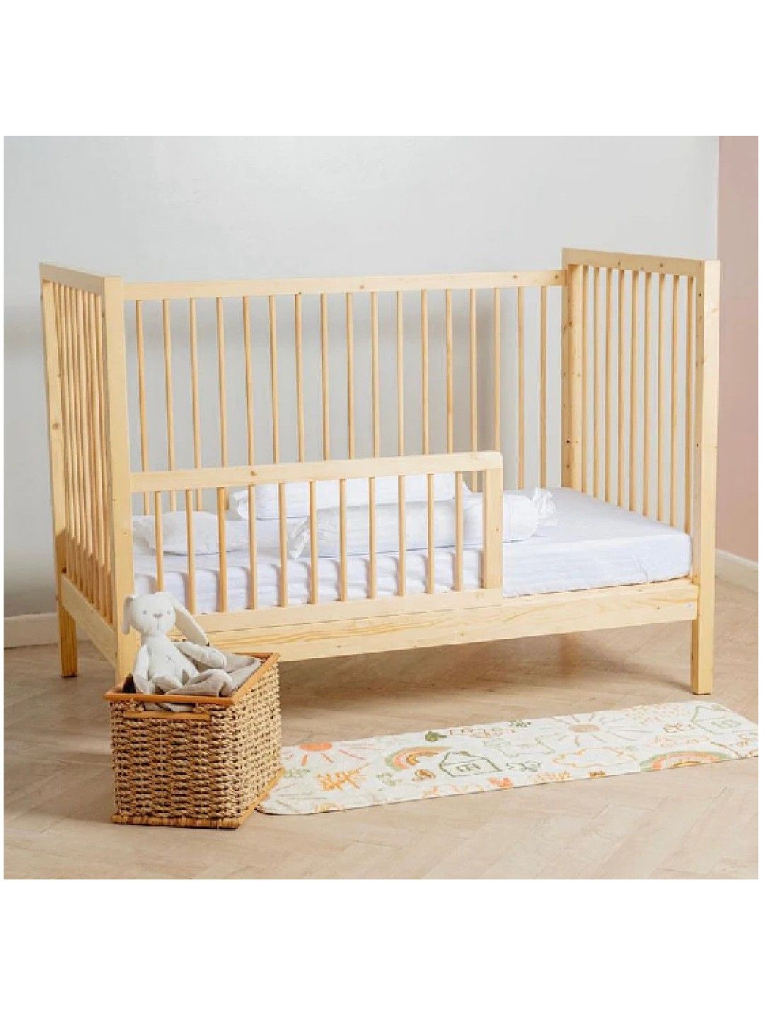 Lily and Tucker Avery 3 in 1 Convertible Crib edamama